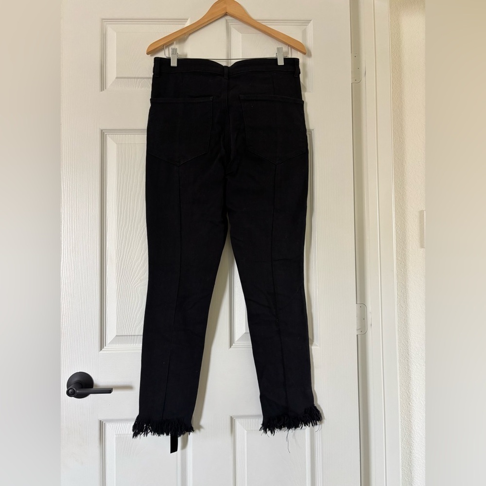 Express BlackWomen Stretch High Rise Ankle Jeans - Picture 4 of 5
